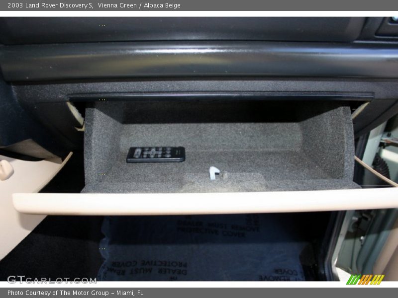 Vienna Green / Alpaca Beige 2003 Land Rover Discovery S