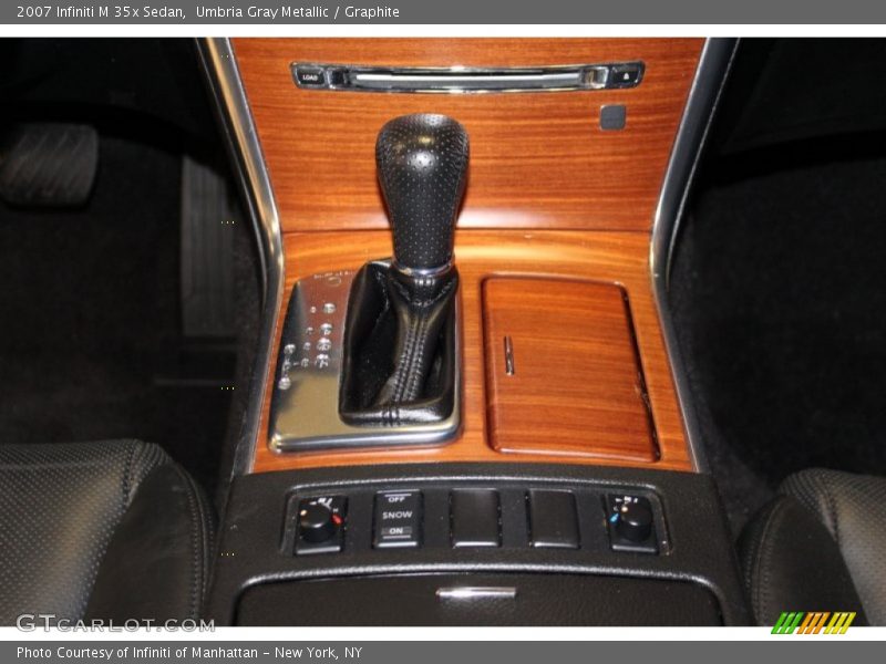Umbria Gray Metallic / Graphite 2007 Infiniti M 35x Sedan