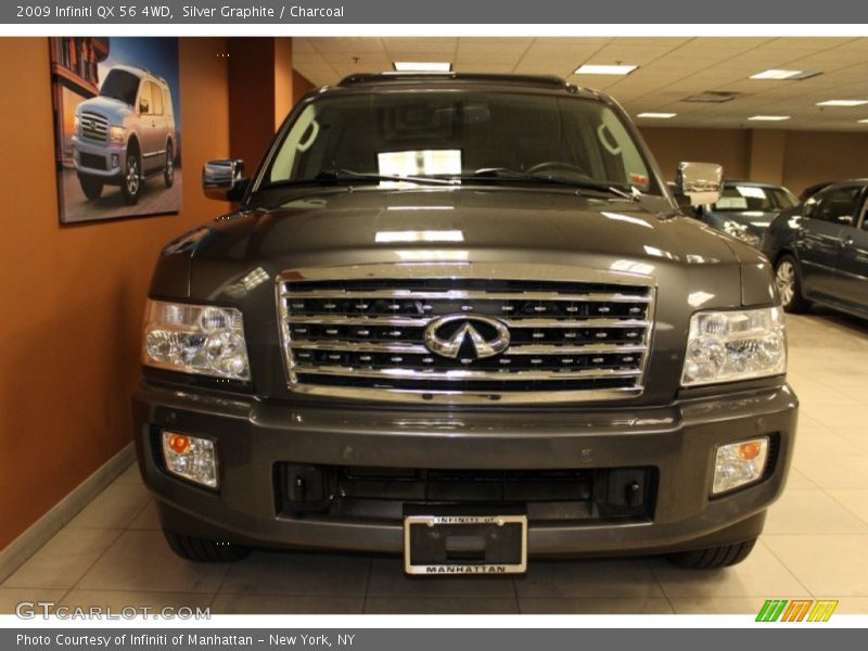 Silver Graphite / Charcoal 2009 Infiniti QX 56 4WD