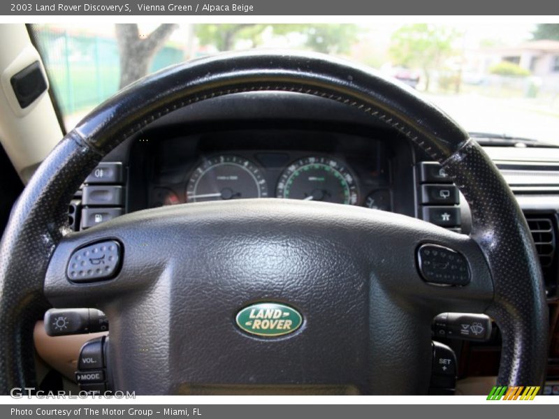 Vienna Green / Alpaca Beige 2003 Land Rover Discovery S