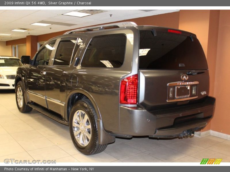 Silver Graphite / Charcoal 2009 Infiniti QX 56 4WD