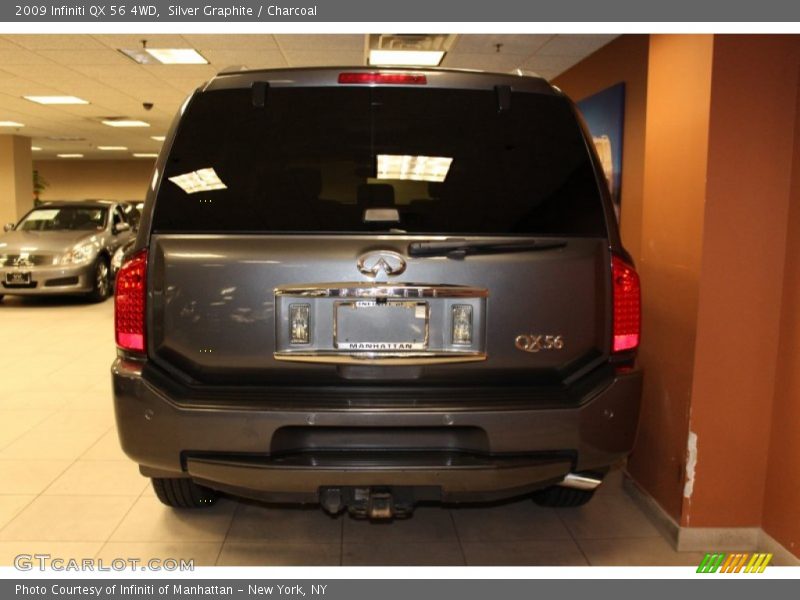 Silver Graphite / Charcoal 2009 Infiniti QX 56 4WD