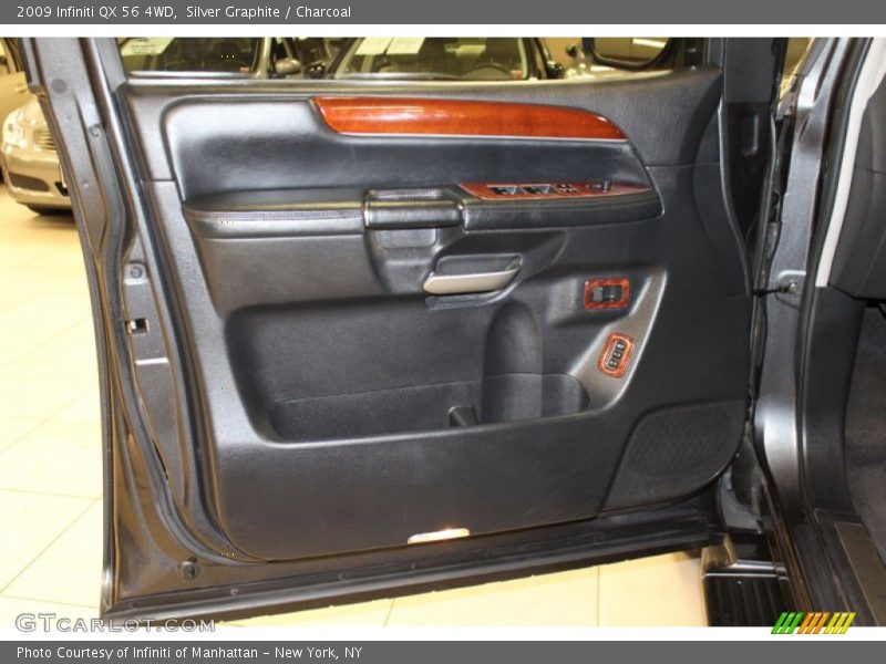 Silver Graphite / Charcoal 2009 Infiniti QX 56 4WD