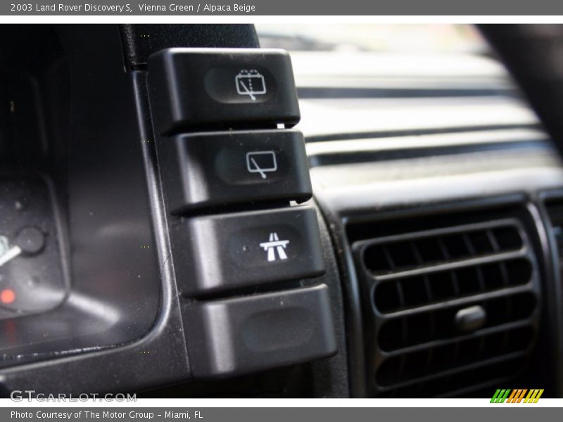 Vienna Green / Alpaca Beige 2003 Land Rover Discovery S