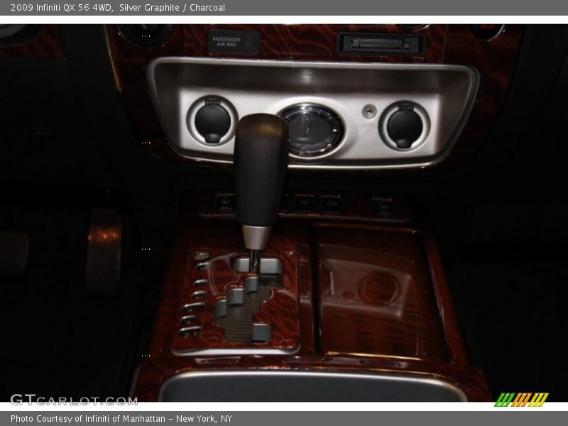 Silver Graphite / Charcoal 2009 Infiniti QX 56 4WD