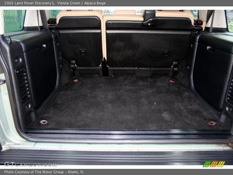Vienna Green / Alpaca Beige 2003 Land Rover Discovery S
