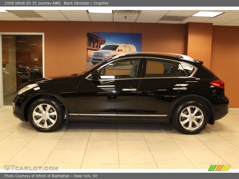 Black Obsidian / Graphite 2008 Infiniti EX 35 Journey AWD