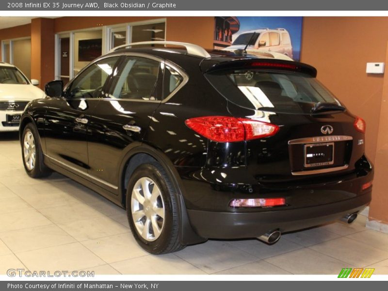 Black Obsidian / Graphite 2008 Infiniti EX 35 Journey AWD
