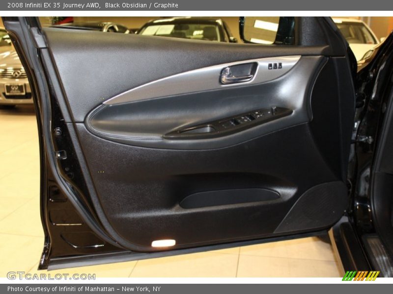 Black Obsidian / Graphite 2008 Infiniti EX 35 Journey AWD
