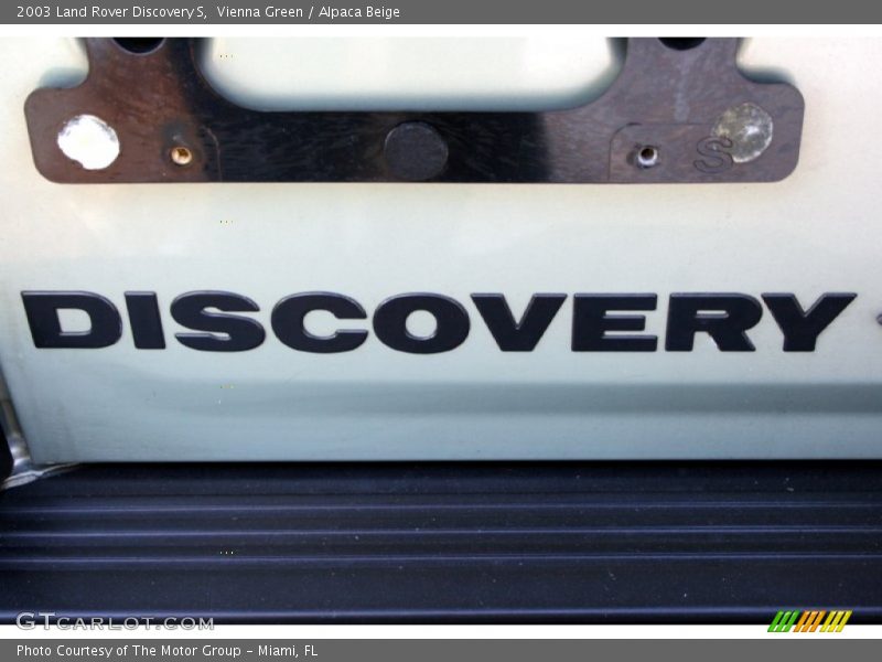 Vienna Green / Alpaca Beige 2003 Land Rover Discovery S