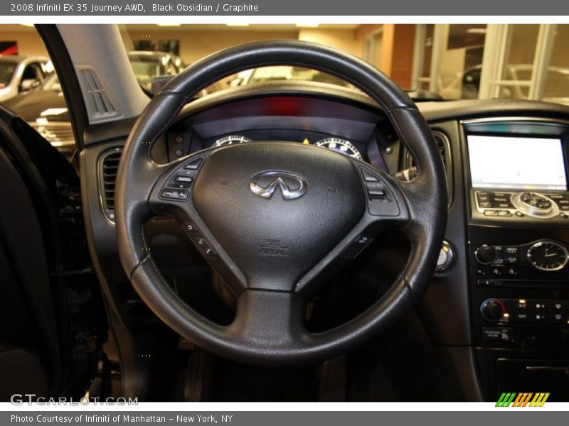 Black Obsidian / Graphite 2008 Infiniti EX 35 Journey AWD
