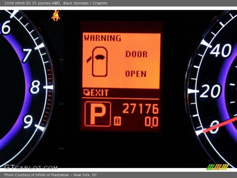 Black Obsidian / Graphite 2008 Infiniti EX 35 Journey AWD