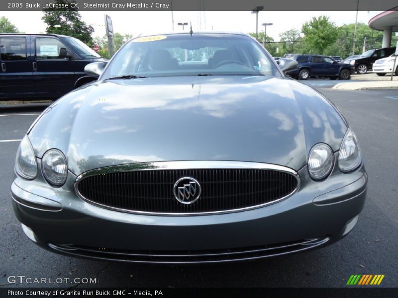 Steelmist Gray Metallic / Gray 2005 Buick LaCrosse CX