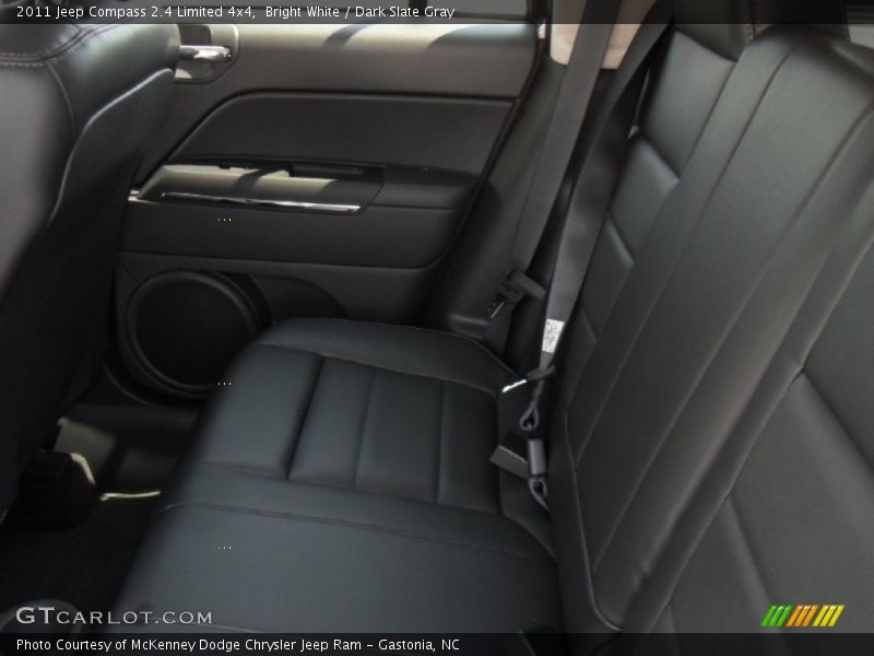 Bright White / Dark Slate Gray 2011 Jeep Compass 2.4 Limited 4x4