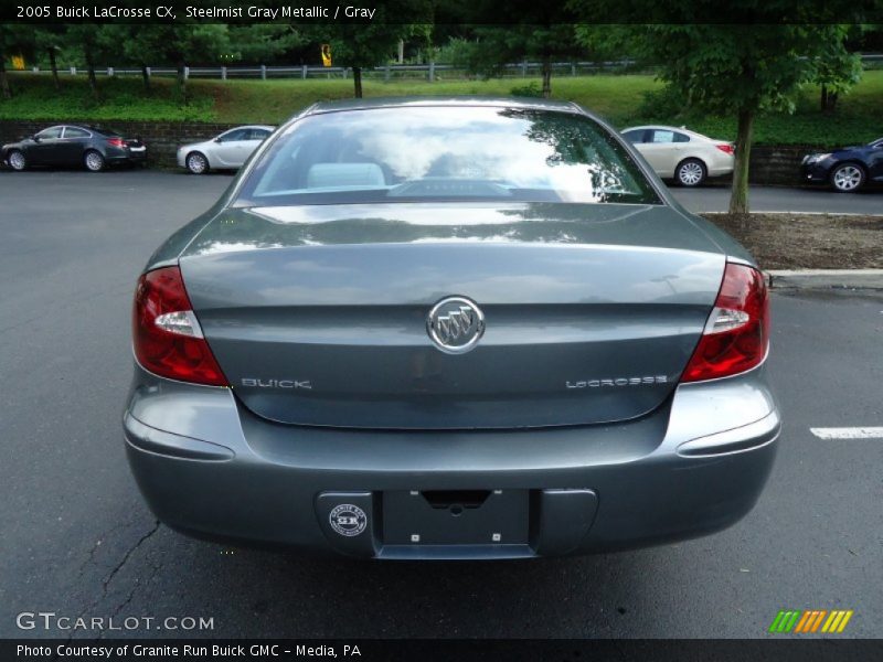 Steelmist Gray Metallic / Gray 2005 Buick LaCrosse CX