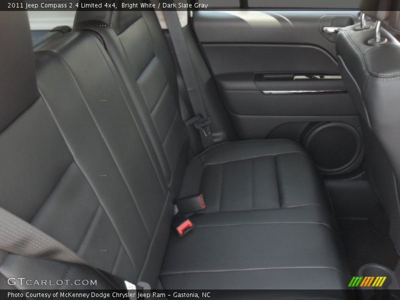Bright White / Dark Slate Gray 2011 Jeep Compass 2.4 Limited 4x4