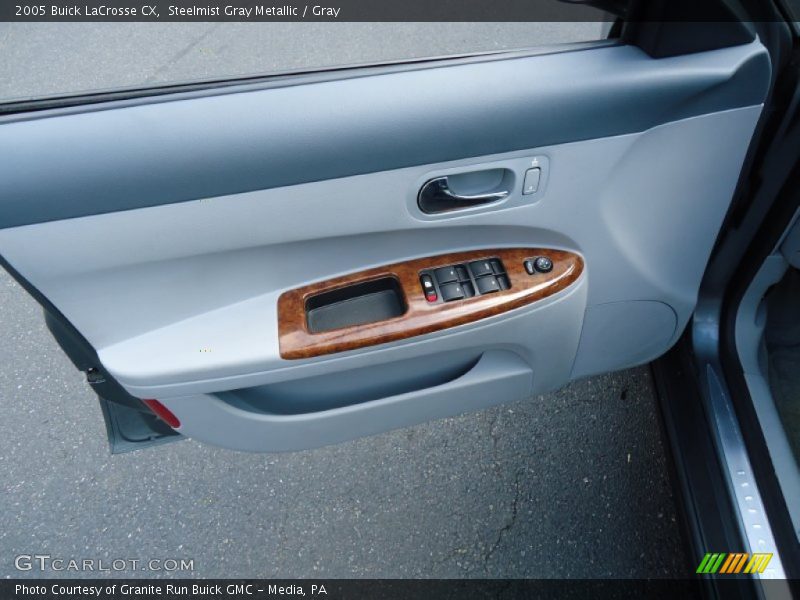 Steelmist Gray Metallic / Gray 2005 Buick LaCrosse CX