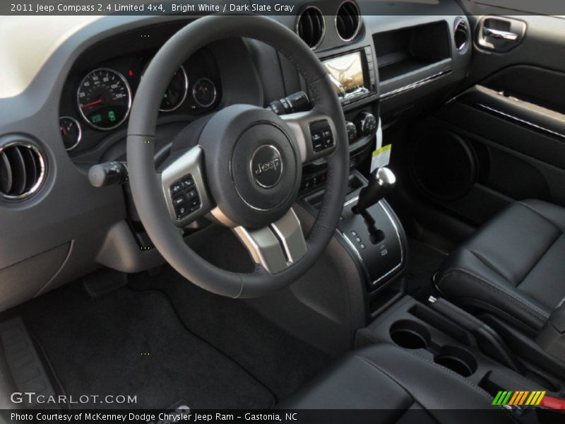  2011 Compass 2.4 Limited 4x4 Dark Slate Gray Interior
