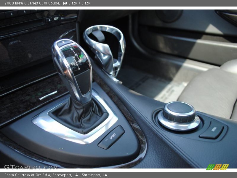Jet Black / Black 2008 BMW 6 Series 650i Coupe