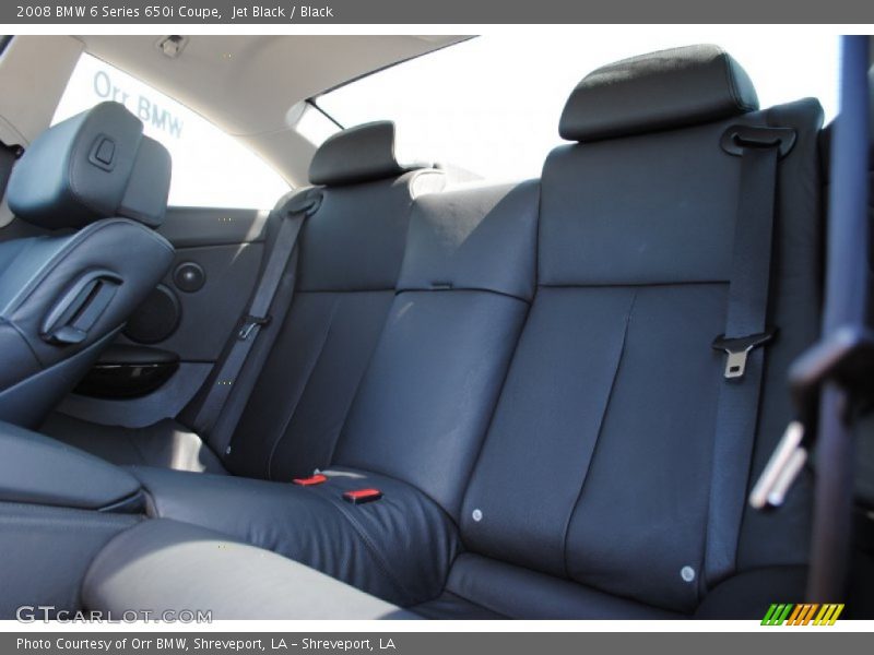 Jet Black / Black 2008 BMW 6 Series 650i Coupe