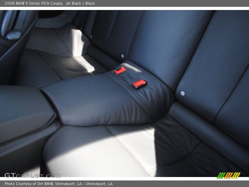 Jet Black / Black 2008 BMW 6 Series 650i Coupe