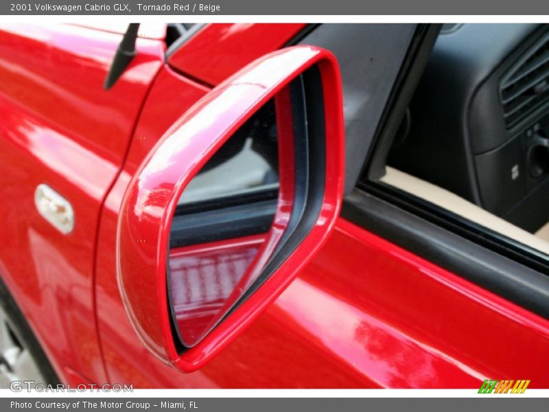 Tornado Red / Beige 2001 Volkswagen Cabrio GLX