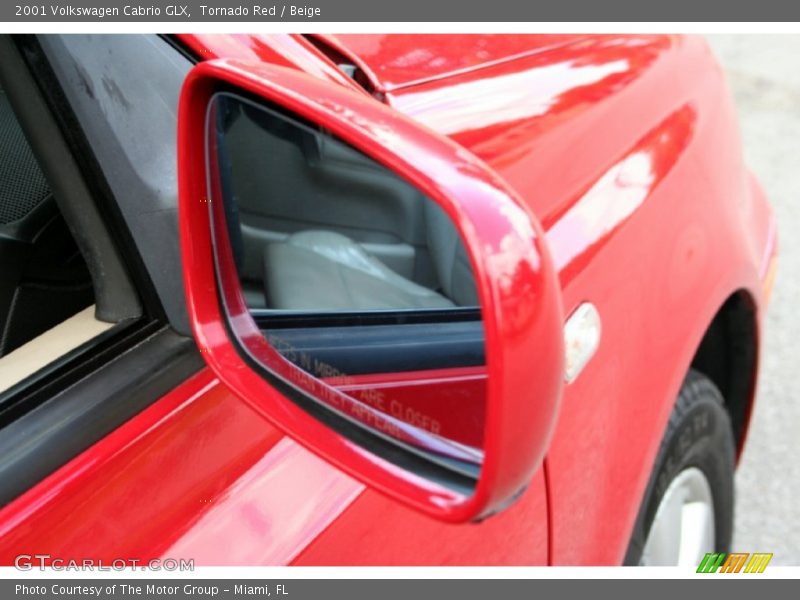 Tornado Red / Beige 2001 Volkswagen Cabrio GLX
