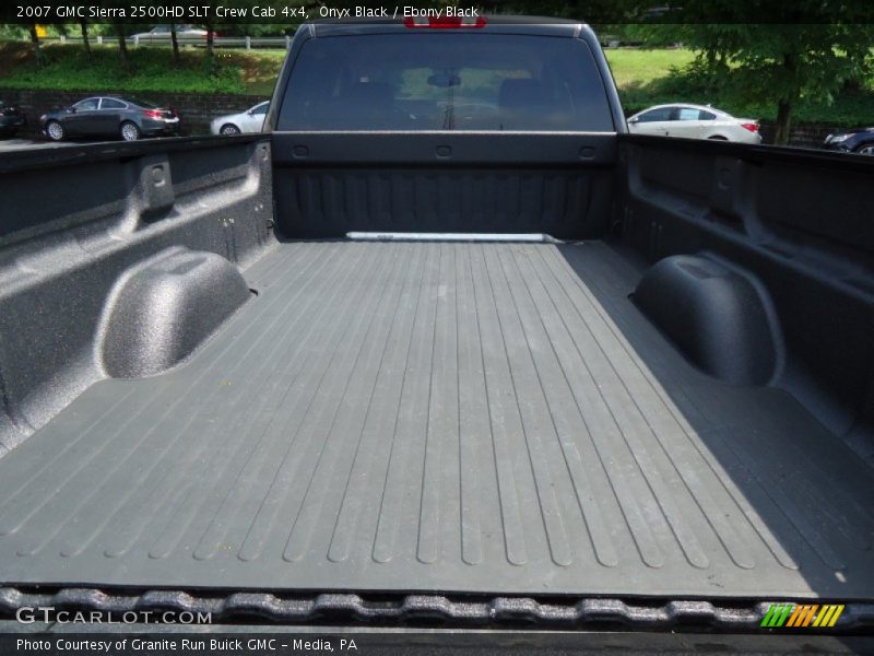 Onyx Black / Ebony Black 2007 GMC Sierra 2500HD SLT Crew Cab 4x4