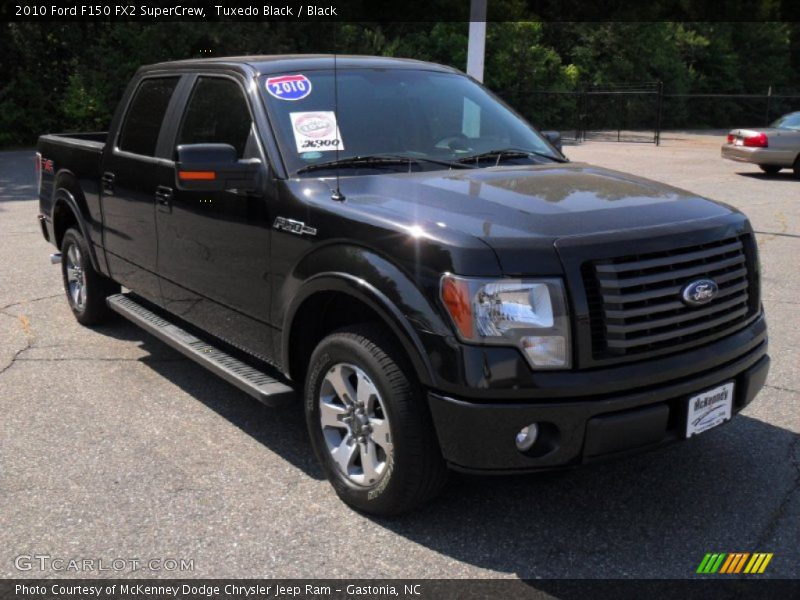 Tuxedo Black / Black 2010 Ford F150 FX2 SuperCrew