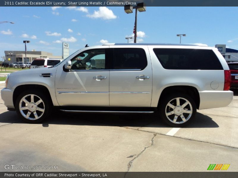  2011 Escalade ESV Luxury Silver Lining Metallic