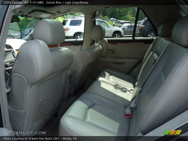Sunset Blue / Light Gray/Ebony 2008 Cadillac SRX 4 V6 AWD