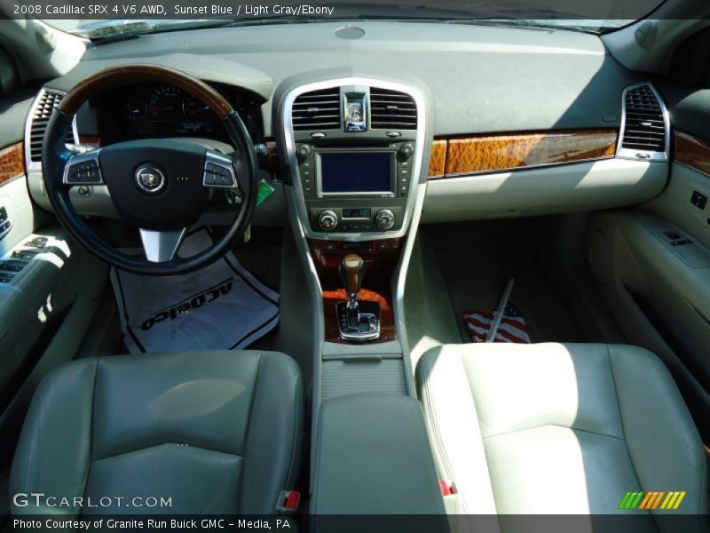 Sunset Blue / Light Gray/Ebony 2008 Cadillac SRX 4 V6 AWD