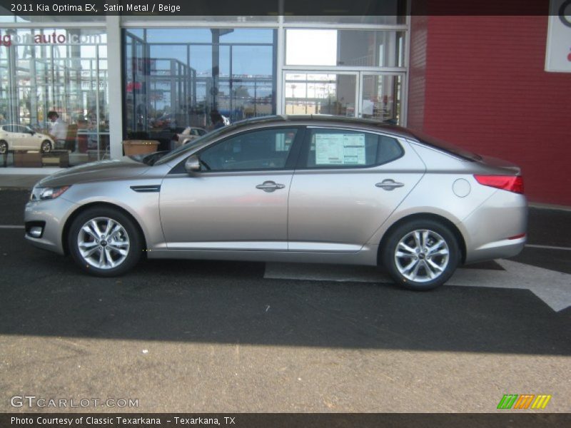 Satin Metal / Beige 2011 Kia Optima EX