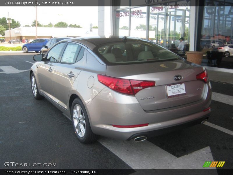 Satin Metal / Beige 2011 Kia Optima EX