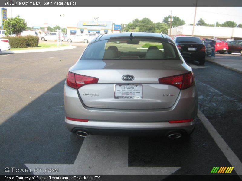 Satin Metal / Beige 2011 Kia Optima EX
