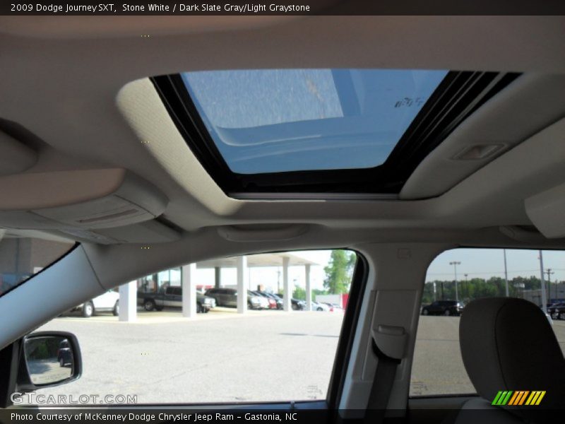 Stone White / Dark Slate Gray/Light Graystone 2009 Dodge Journey SXT