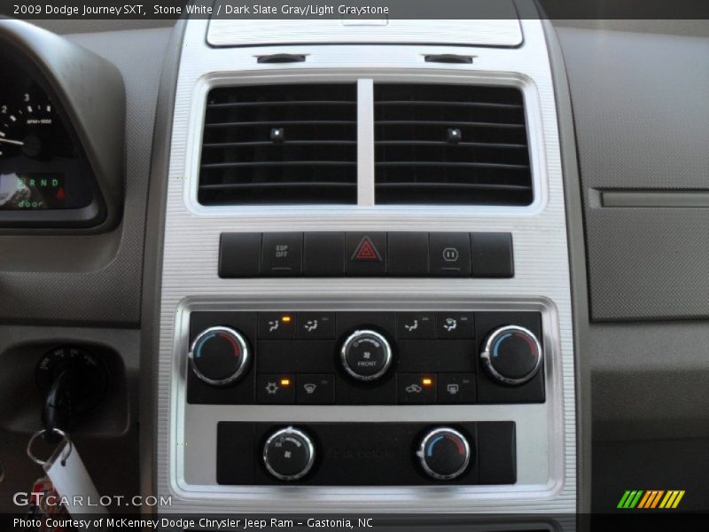 Stone White / Dark Slate Gray/Light Graystone 2009 Dodge Journey SXT