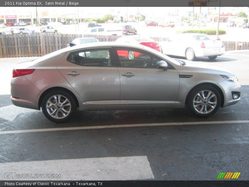 Satin Metal / Beige 2011 Kia Optima EX