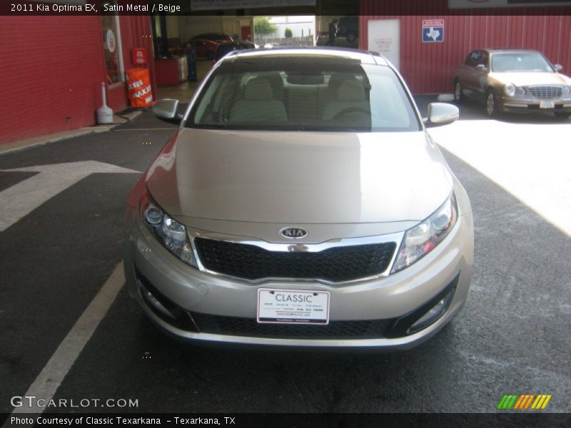 Satin Metal / Beige 2011 Kia Optima EX