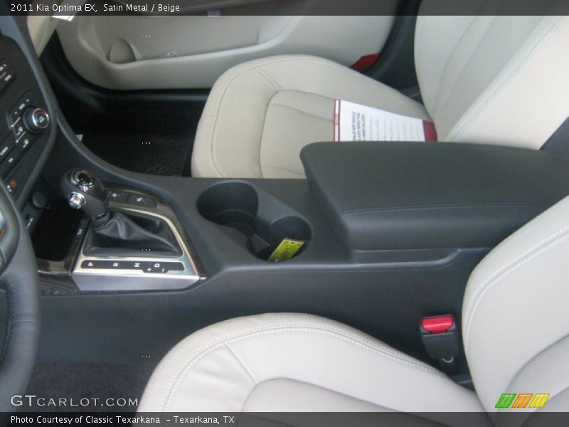 Satin Metal / Beige 2011 Kia Optima EX