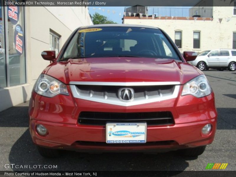 Moroccan Red Pearl / Ebony 2008 Acura RDX Technology