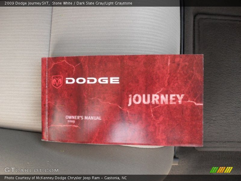 Stone White / Dark Slate Gray/Light Graystone 2009 Dodge Journey SXT