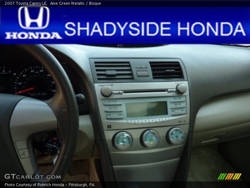 Aloe Green Metallic / Bisque 2007 Toyota Camry LE