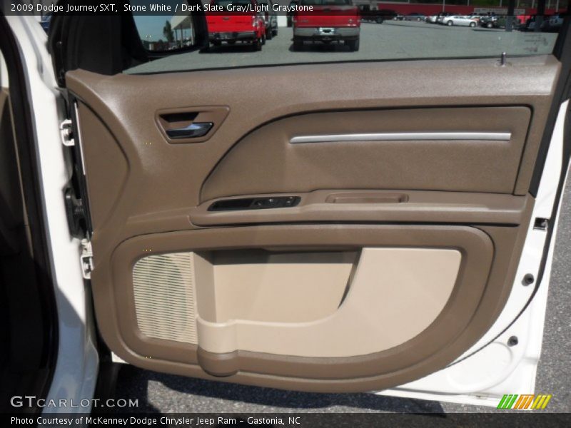 Stone White / Dark Slate Gray/Light Graystone 2009 Dodge Journey SXT