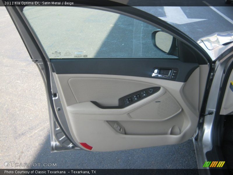 Satin Metal / Beige 2011 Kia Optima EX