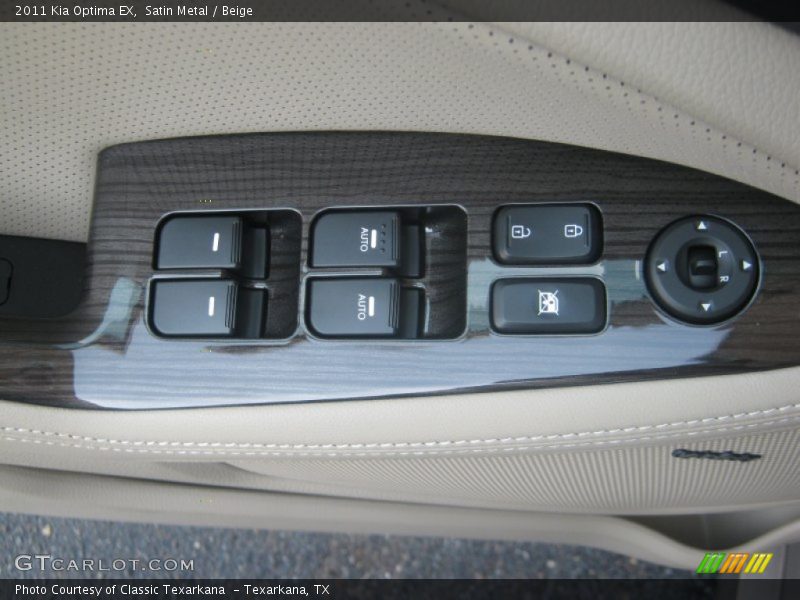Satin Metal / Beige 2011 Kia Optima EX