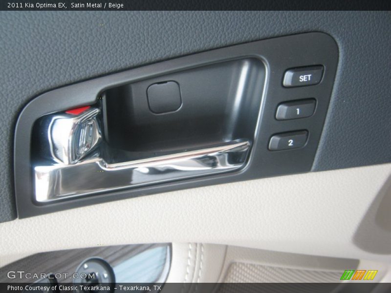 Satin Metal / Beige 2011 Kia Optima EX