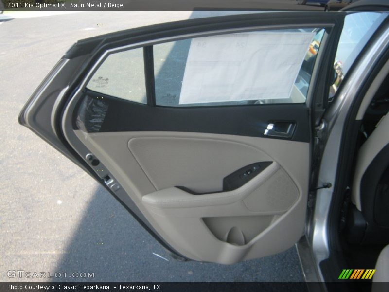 Satin Metal / Beige 2011 Kia Optima EX
