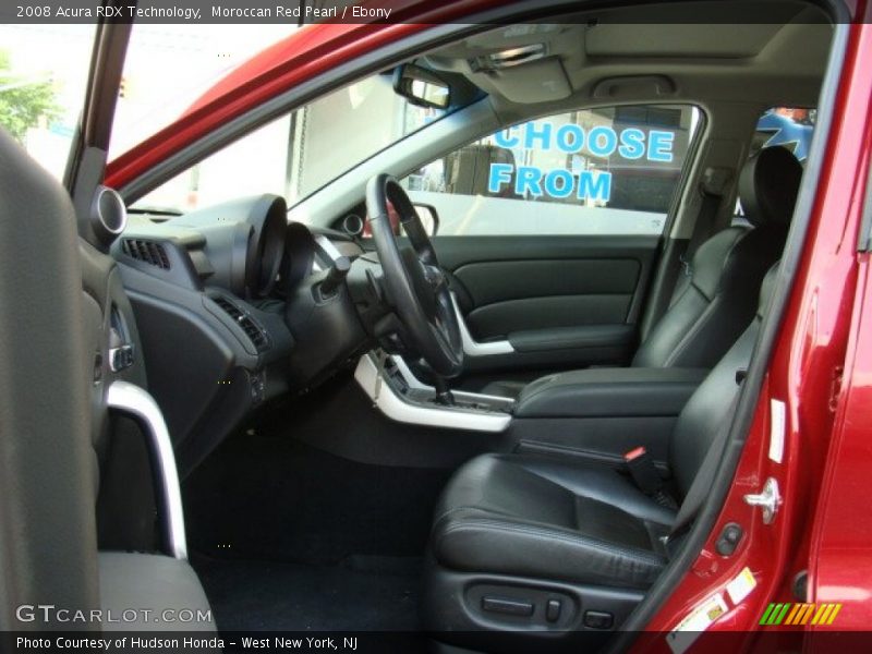 Moroccan Red Pearl / Ebony 2008 Acura RDX Technology