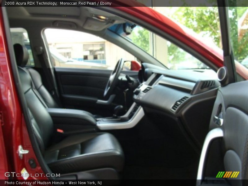 Moroccan Red Pearl / Ebony 2008 Acura RDX Technology